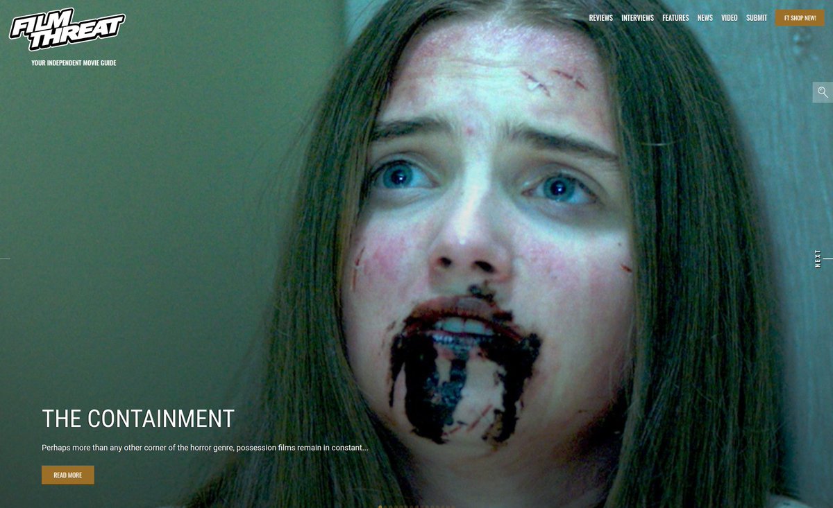 FilmThreat's tweet image. “…a grieving family attempting to come to terms with the suicide of their father…” Terry Sherwood tries to break out of the horror contained in The Containment.
filmthreat.com/reviews/the-co… #SupportIndieFilm #TheContainment #Horror