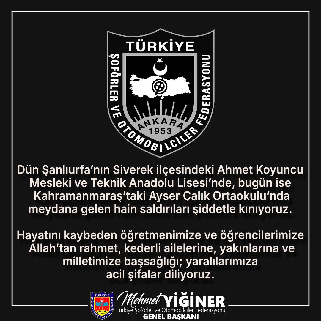 Mehmet Yiğiner tweet media