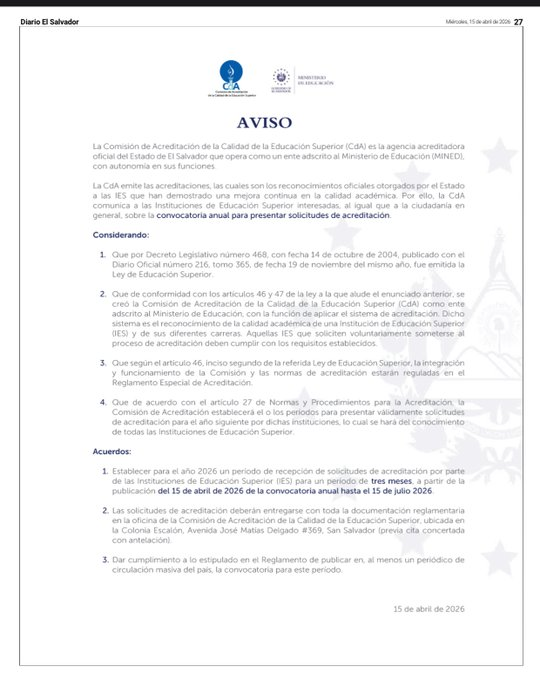 Diario El Salvador tweet media