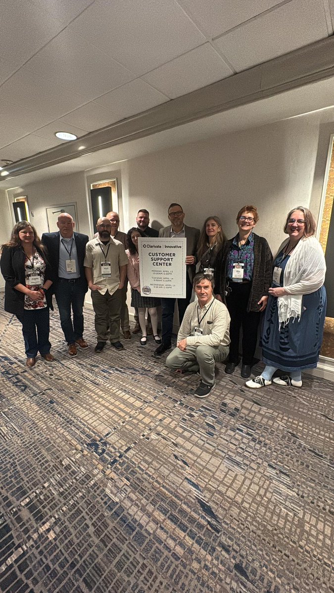 iii_Innovative's tweet image. Our Support Center at IUG 2026 in Chicago.

A dedicated space where customers can connect with our experts, ask questions, and get support throughout the event.

Make sure to stop by.

#IUG2026 #LibraryCommunity