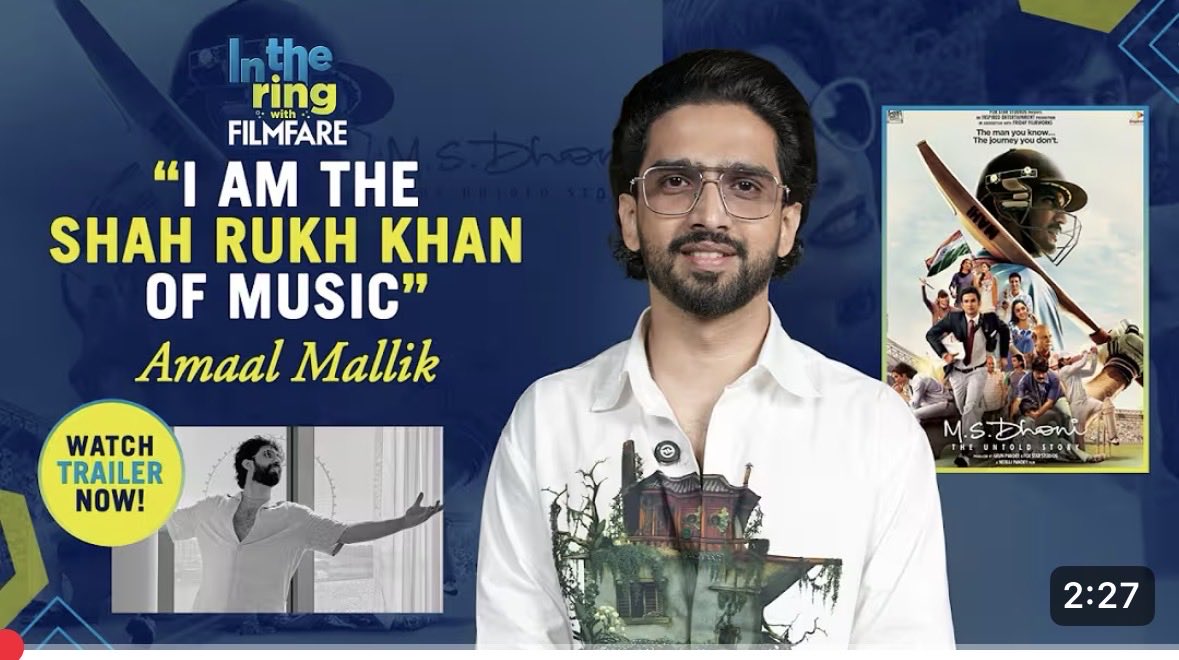 Tbs_dazzle's tweet image. It is easy to go with the flow… But your path against the tide leads to the greatest rewards.
@AmaalMallik chose a similar journey of creating his own path and is already on the road to success.
#InTheRing
#FilmfareExclusive
#AmaalMallik
#Amaalians

youtu.be/Vi1lfYniUYo?si…