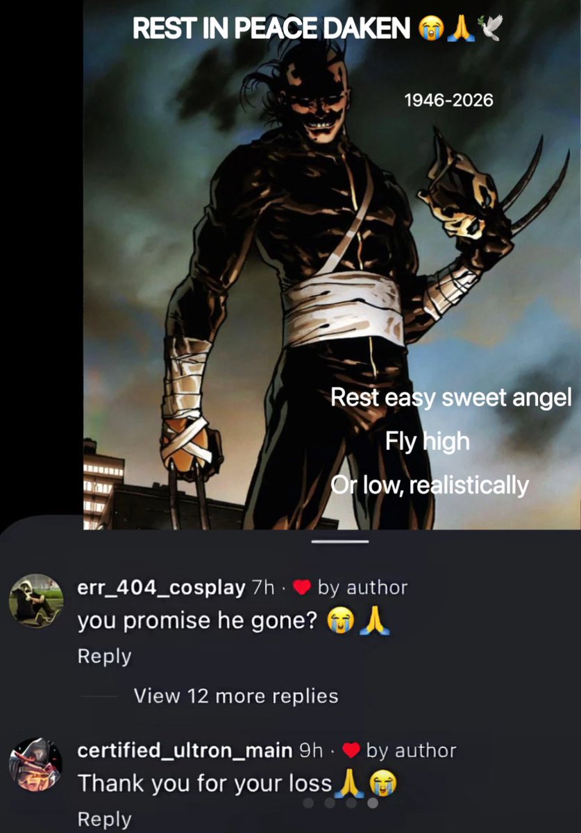 A real fan of daken always speaks ill of daken 🤫