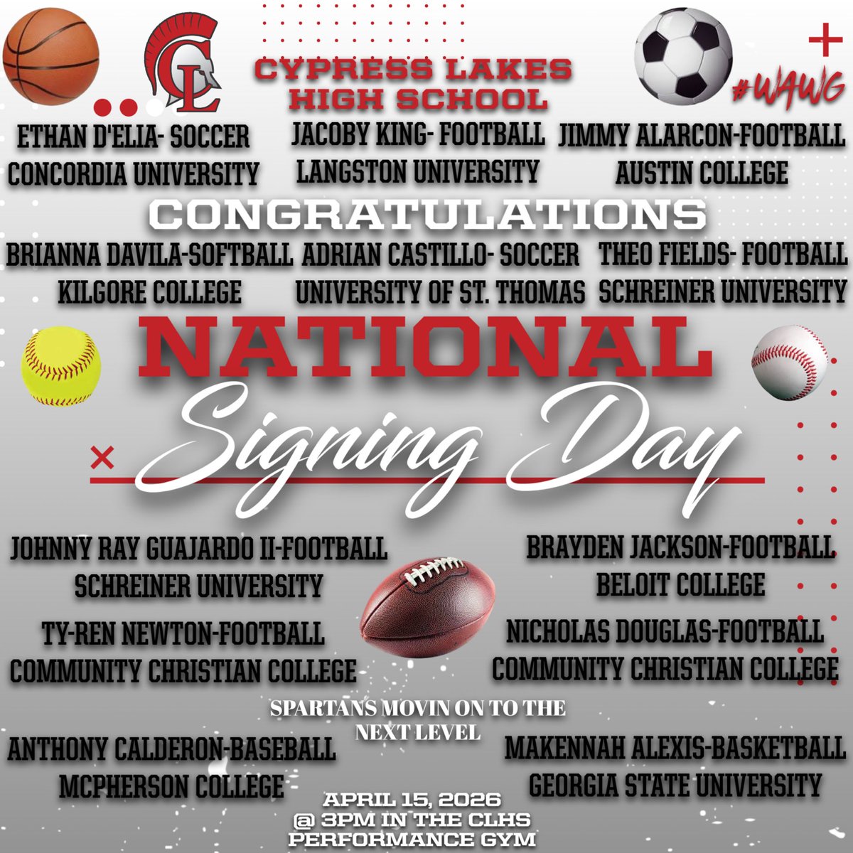 Cypress Lakes Athletics tweet media