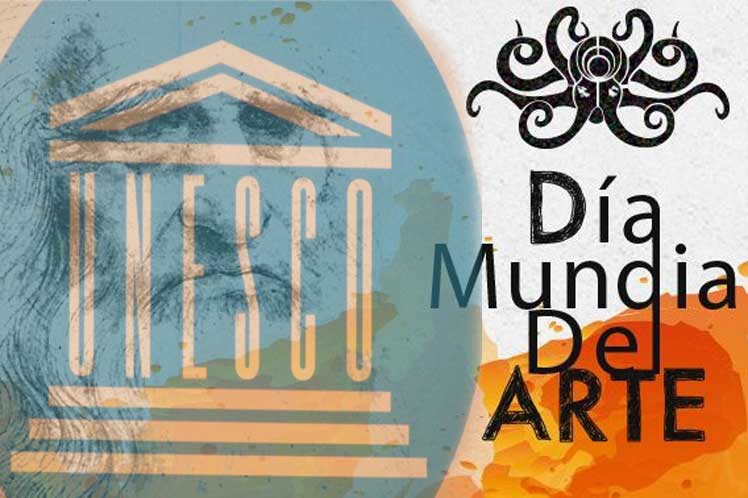 #UnDíaComoHoy 
Se conmemora el #DíaMundialDelArte, proclamado por la UNESCO en 2019, en honor a Leonardo da Vinci.
El arte no solo embellece… también cuestiona y deja huella.
#Cuba cuenta con un importante desarrollo artístico en todas las esferas. Felicidades