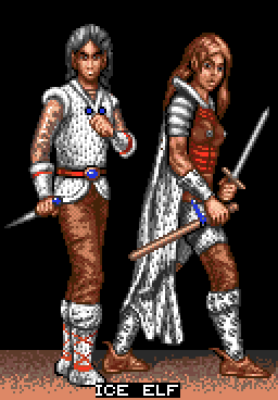 DerNachbart's tweet photo. Character Class Portraits from "Das Schwarze Auge" known as "Realms of  Arkania" in the US (1992-1996).  
There's just something inherently German about these grounded designs. I  also find the depiction of both genders together endearing. https://t.co/6P3sgI1EN3