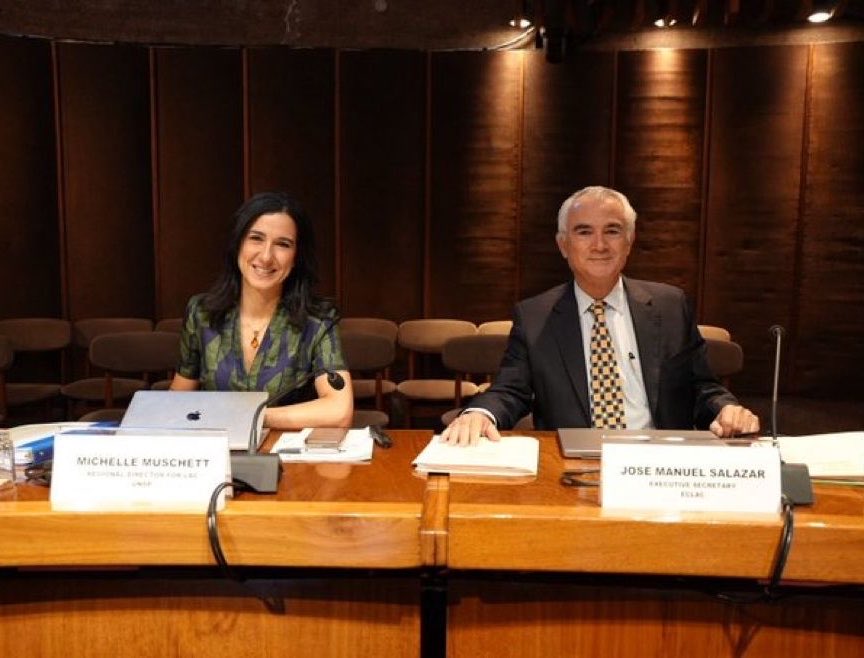 MichMuschett's tweet photo. En el marco del #ForoALC2030, la Plataforma de Coordinación del Sistema ONU para América Latina y el Caribe #RCPLAC, la cual tengo el honor de co-presidir junto a @JoseMSalazarX, se reunió para reflexionar sobre una arquitectura regional más integrada y efectiva.

Apostamos por una mayor coordinación y una acción regional conjunta frente a desafíos interconectados que ponga en valor el papel indispensable del multilateralismo. 

Más información sobre la Plataforma: https://t.co/FehxFRYEWr

 #LACForum2030