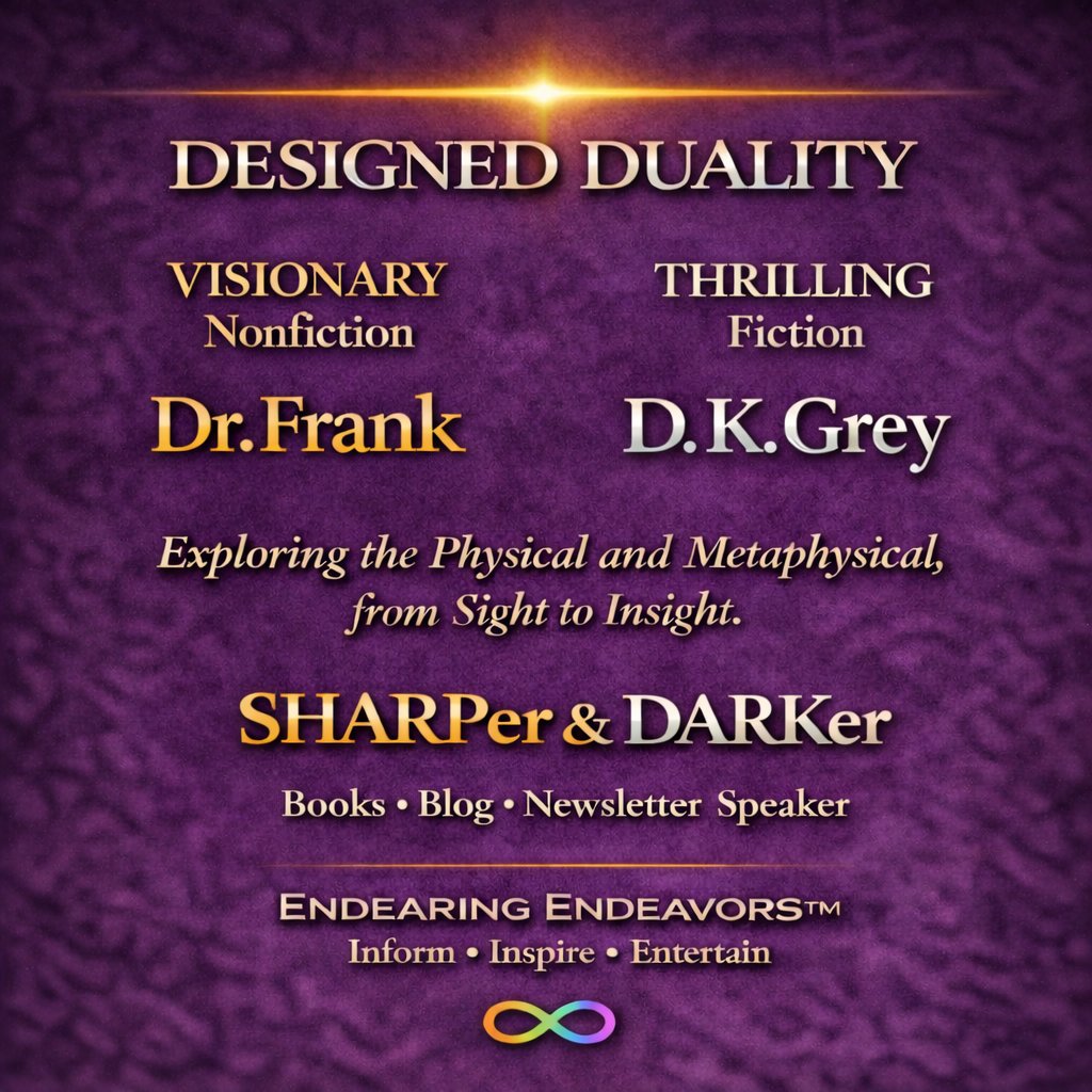 DrForgnoni's tweet image. 💫 𝗘𝘅𝗽𝗹𝗼𝗿𝗲 𝘁𝗵𝗲 𝗗𝘂𝗮𝗹𝗶𝘁𝘆 𝗼𝗳 𝘁𝗵𝗲 𝗣𝗵𝘆𝘀𝗶𝗰𝗮𝗹 &amp;amp; 𝗠𝗲𝘁𝗮𝗽𝗵𝘆𝘀𝗶𝗰𝗮𝗹 🔮

There’s a fine line between what we see…
and what we think we see.

𝗩𝗜𝗦𝗜𝗢𝗡𝗔𝗥𝗬 𝗡𝗼𝗻𝗳𝗶𝗰𝘁𝗶𝗼𝗻 &amp;amp; 𝗧𝗛𝗥𝗜𝗟𝗟𝗜𝗡𝗚 𝗙𝗶𝗰𝘁𝗶𝗼𝗻

🧠 𝗕𝗲𝘁𝘁𝗲𝗿 𝗩𝗶𝘀𝗶𝗼𝗻