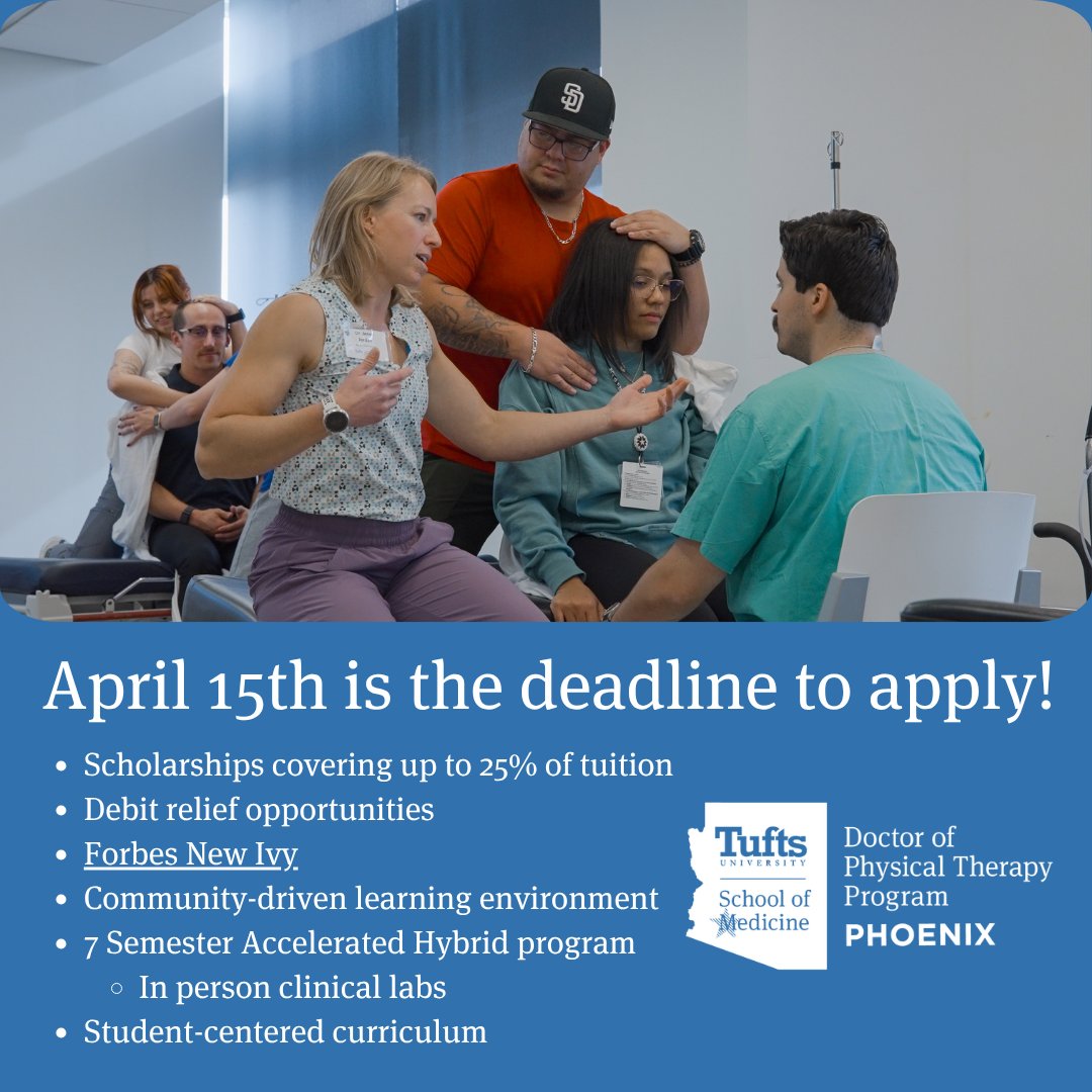 Tufts Doctor of Physical Therapy Programs tweet media
