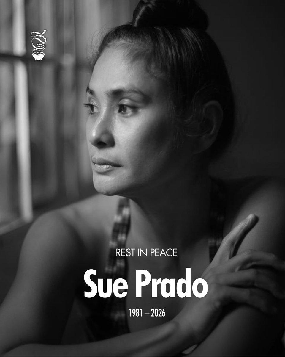 sinegangdotph's tweet image. Rest in peace, Sue Prado.

Known for her powerful performances in film, TV, and theater, the respectable actress starred in politically-charged independent and mainstream cinema from her supporting roles in titles such as ‘Barber’s Tales,’ ‘Balota,’ and ‘Kantil,’ and her lead