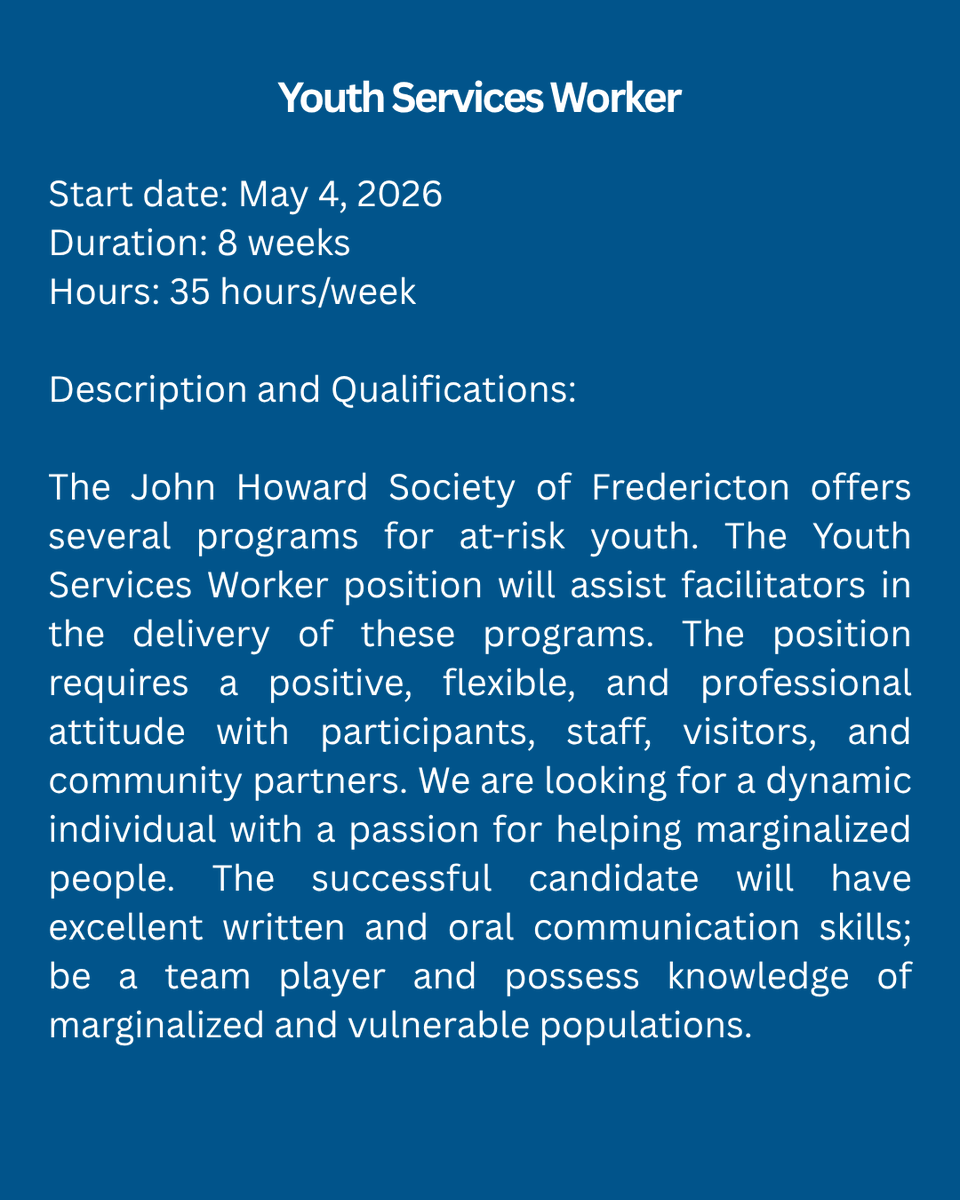 John Howard Society tweet media