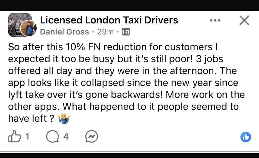 Sarcastic Cab tweet media