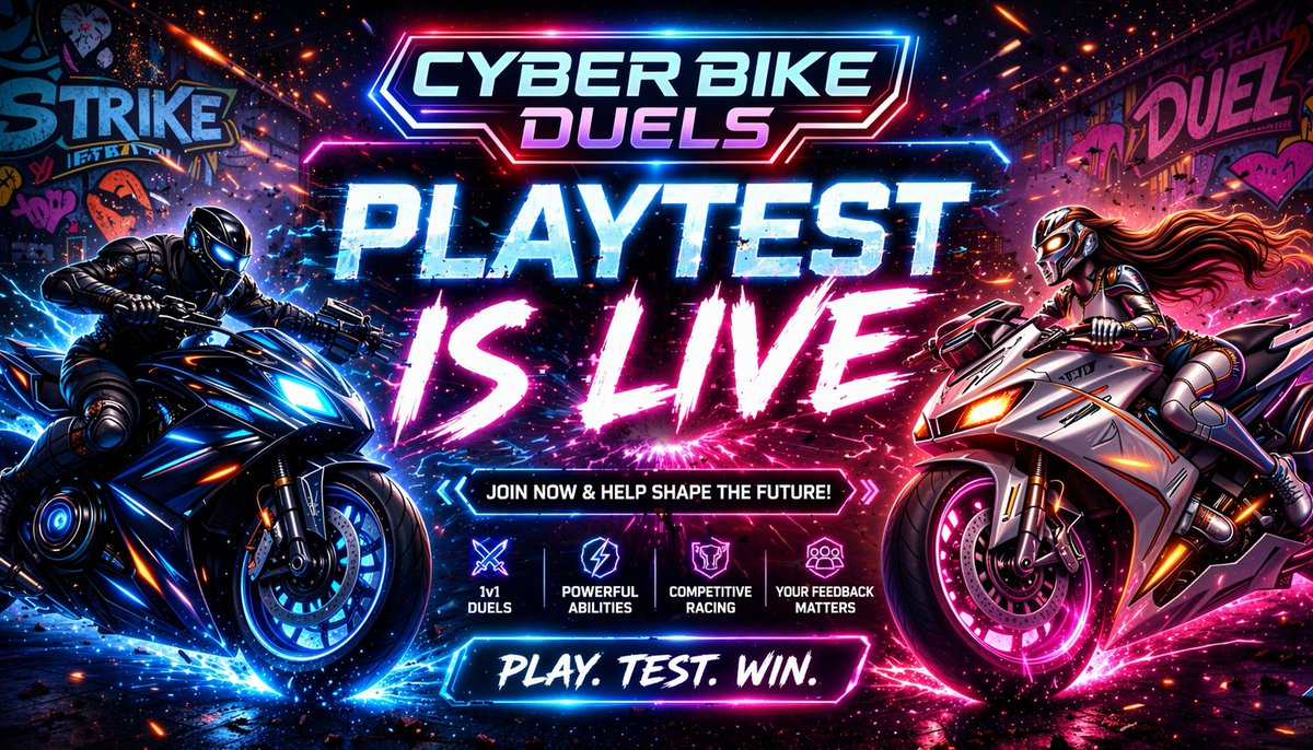 CyberBikeDuels | Wishlist Now tweet media