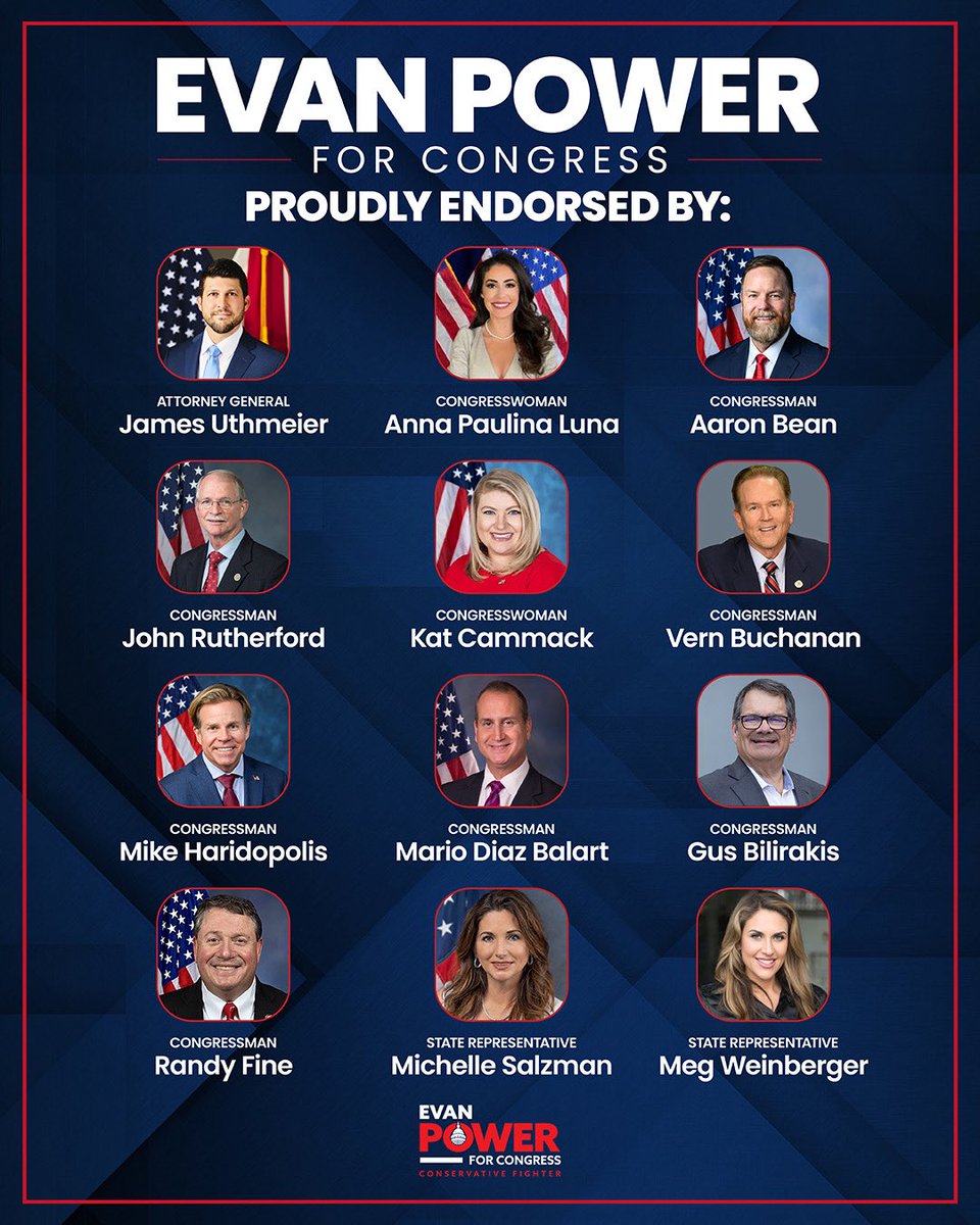Evan Power for Congress (FL-2) tweet media