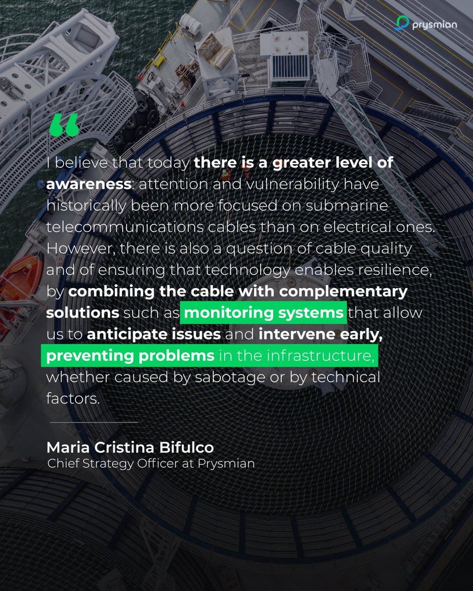 Prysmian tweet media