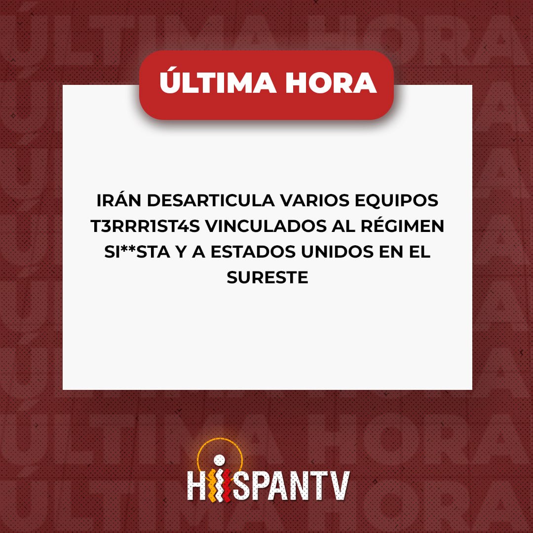 🔹 55 miembros de grupos t3rrr1st4s vinculados al régimen si**sta y a Estados Unidos fueron detenidos en la región del sureste, mediante cooperación y coordinación completa de los organismos de inteligencia