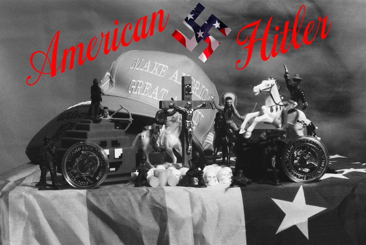 TRUMPANZEEZ ARE AMERICAN NAZIS

#photography #agitprop #detournement #amerikkka