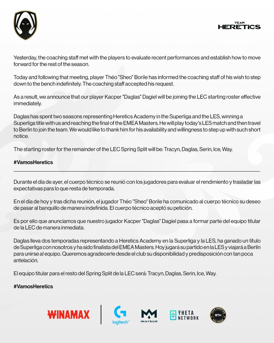 Heretics League of Legends tweet media