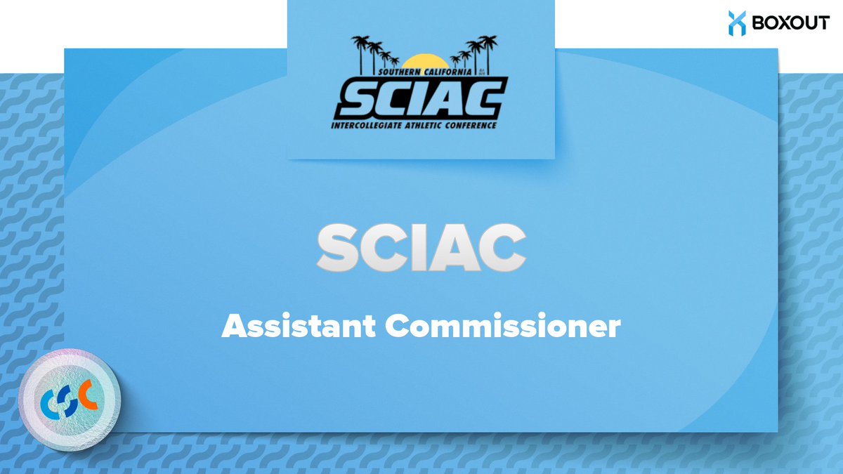 College Sports Communicators Jobs & Transactions tweet media