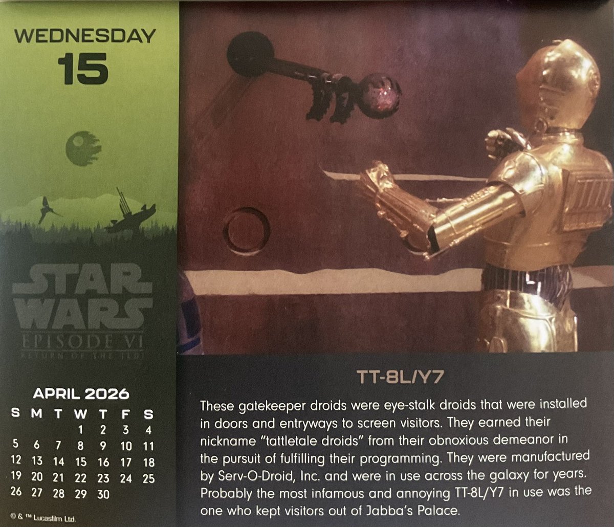 Today’s photo from my calendar