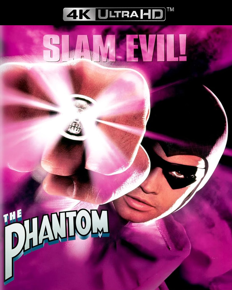 thedigitalbits's tweet image. Bits #4K Review – @stephenbjork revisits the highly underappreciated 1996 superhero adventure THE PHANTOM, available in a 2-Disc #4K #UltraHD #Bluray release from @KLStudioClassic. @BillHuntBits thedigitalbits.com/reviews/item/p…