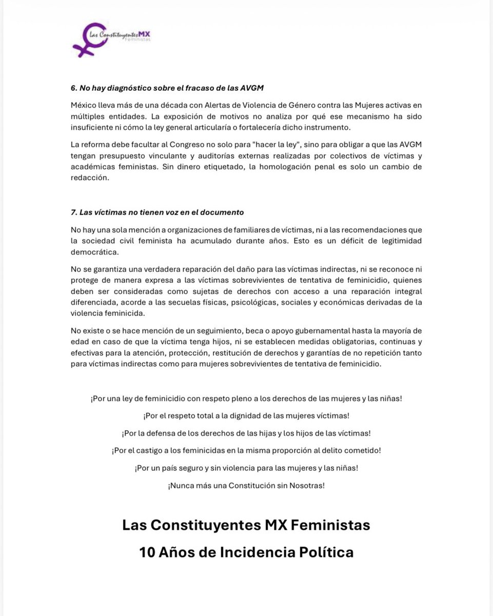 Las Constituyentes Feministas tweet media