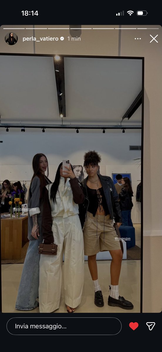 Ma22rghe's tweet image. Perlina all’evento..❤️🫠 
Amore spacca tutto❤️ #perliners #perlina