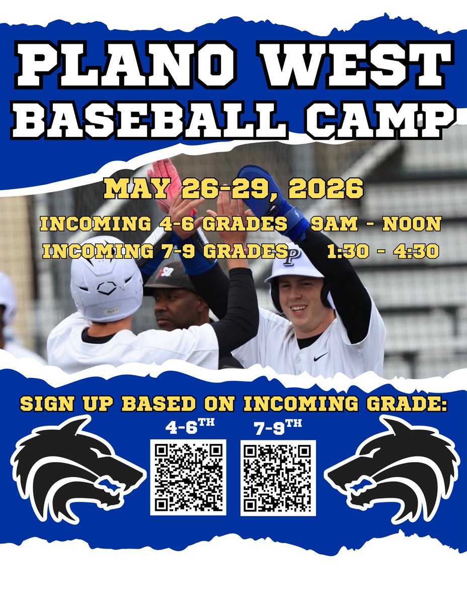 Plano West Baseball tweet media