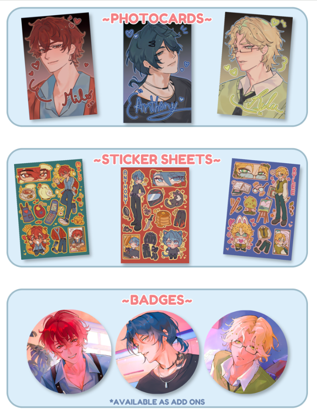 HeartstopTour's tweet photo. The Kickstarter will still be running for 24 days, thus our rewards are still very available to get! We're adding new ones too 👀

We will be aiming to achieve our stretch goals, the nearest being the CN/ES translations and... a harem route.

A few of our merch here!: https://t.co/SjEPWuKyvt