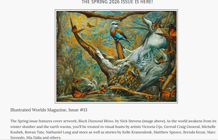 Dalia_Verse's tweet photo. My story, Cemetery Wedding, is in print once again, this time in the lovely @illustratedworlds Magazine.
It even gets a custom illustration 🙂

You can buy it at https://t.co/RXuWxyXFkI

#miadalia #daliaverse #cEmeteryWedding #newrelease #horror #shortstory #ghouls https://t.co/ixDXqzETja