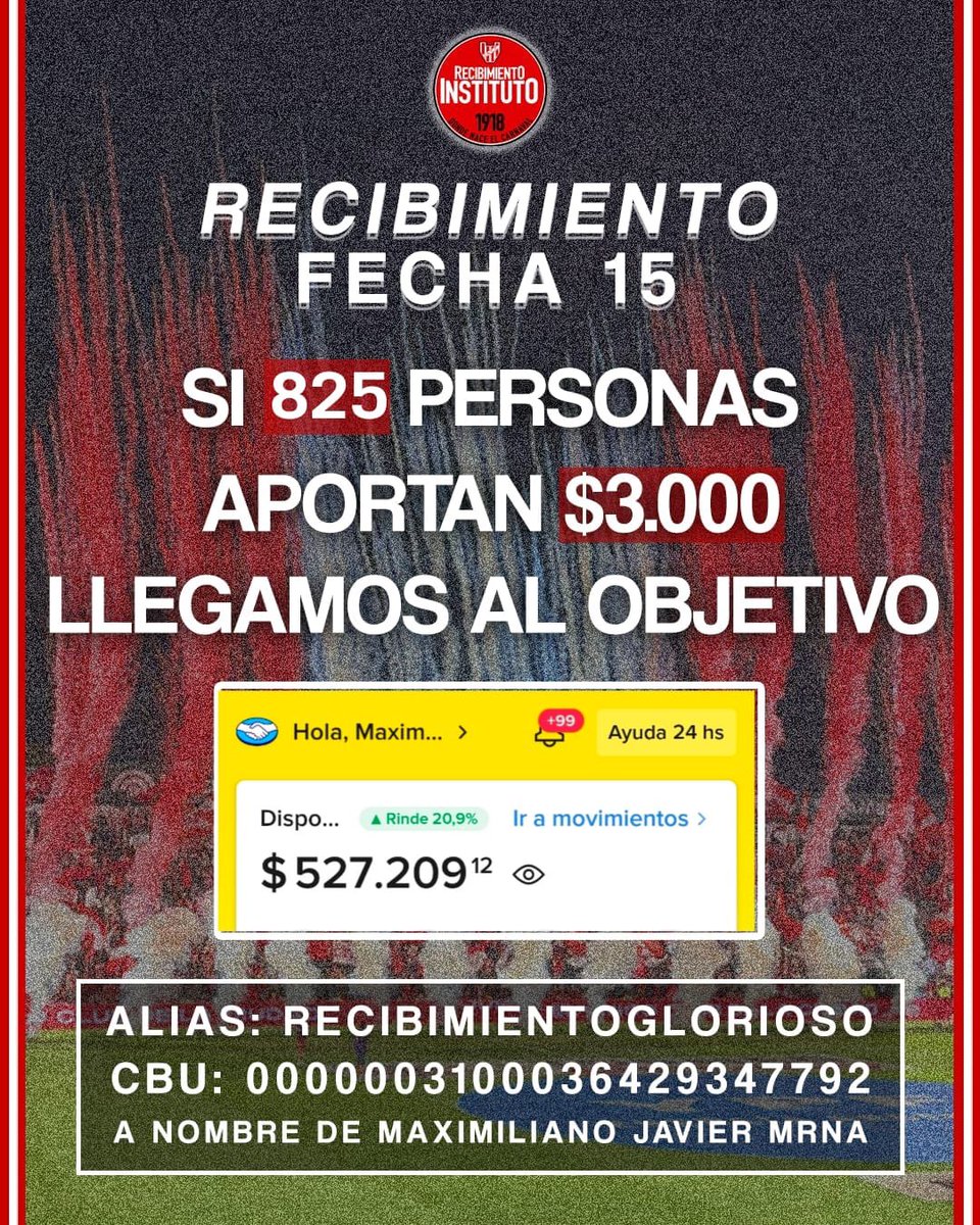 Recibimiento Instituto tweet media