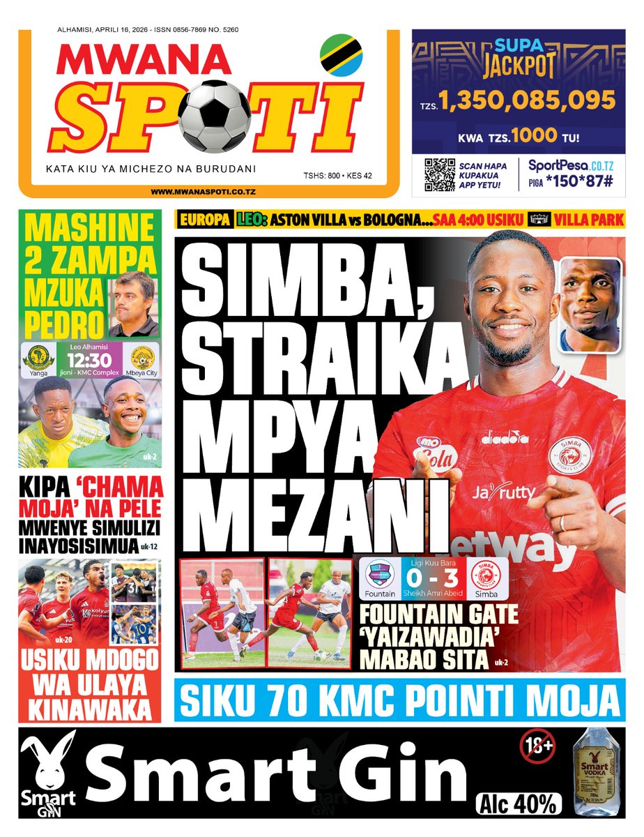 MwanaspotiTZ's tweet image. Maspoti ya nguvu kwa bei chee!

Pakua app ya #MwanaClick kwenye #GooglePlay ama #AppStore, au tembelea mwanaclick.com kupata nakala yako ya kidijitali.

#TunawezeshaTaifa