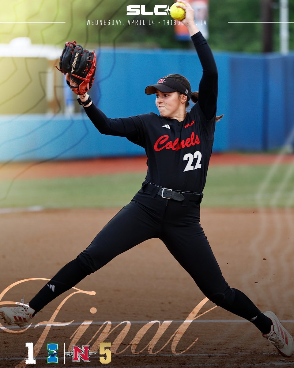 SouthlandSports's tweet photo. COLONELS TAKE THE SERIES⚔️

Molly Yoo gets her 15th win in the circle and gives Nicholls a lift in its series-clinching win over A&amp;M-Corpus Christi! https://t.co/lcDqlL1YVu