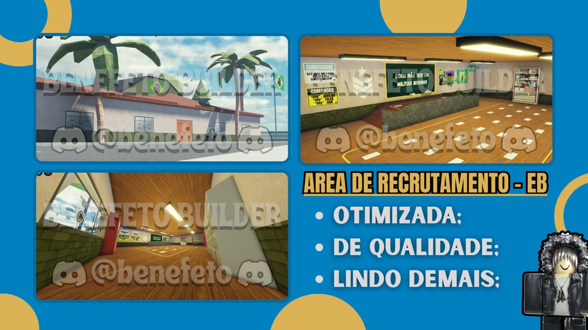 benefeto_'s tweet photo. ✍️│Recente Build feita!
🌐│Redes sociais no meu YT! @benefeto
📨│Manda uma DM para @benefeto no Discord para contratações!
💝│Likes e reposts são apreciados!
#roblox #robloxbrasil #robloxbuilders #robloxdesigns https://t.co/XXobplSuNS