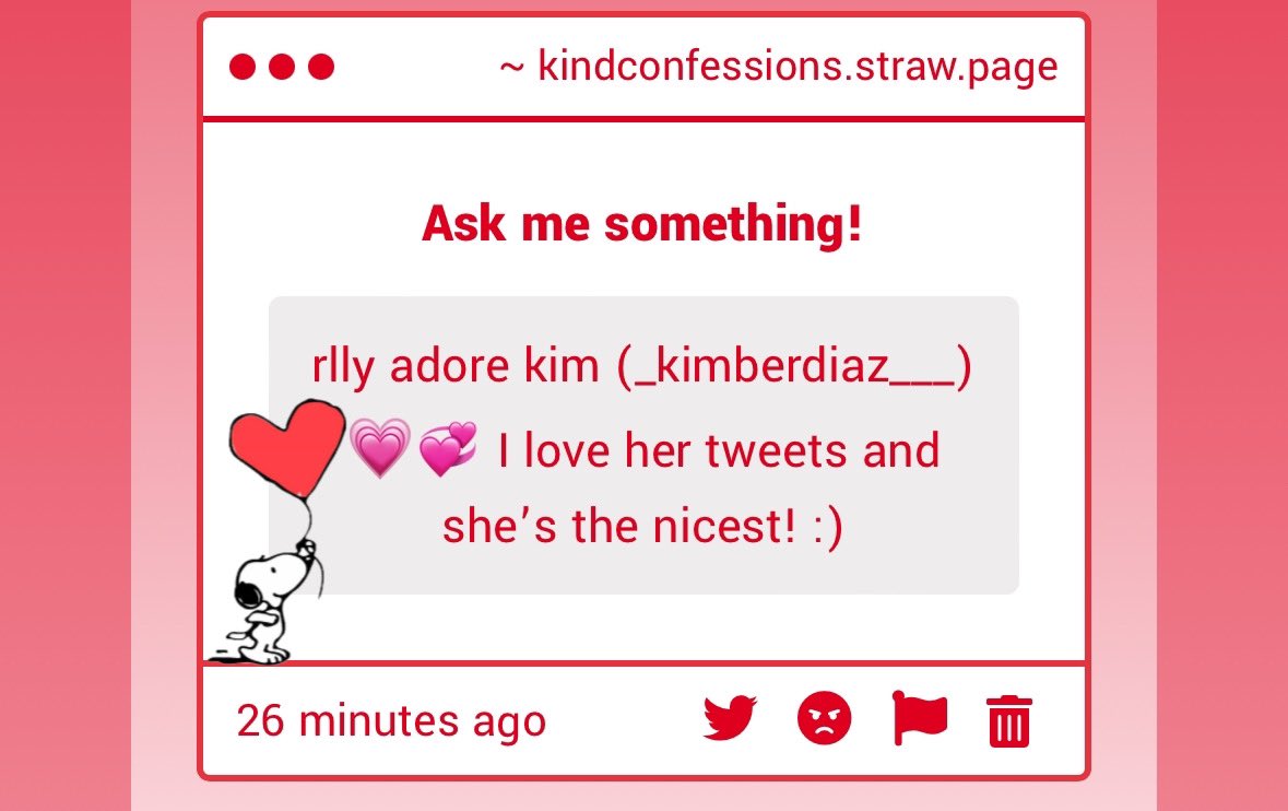 kind oasis confessions 💌 tweet media