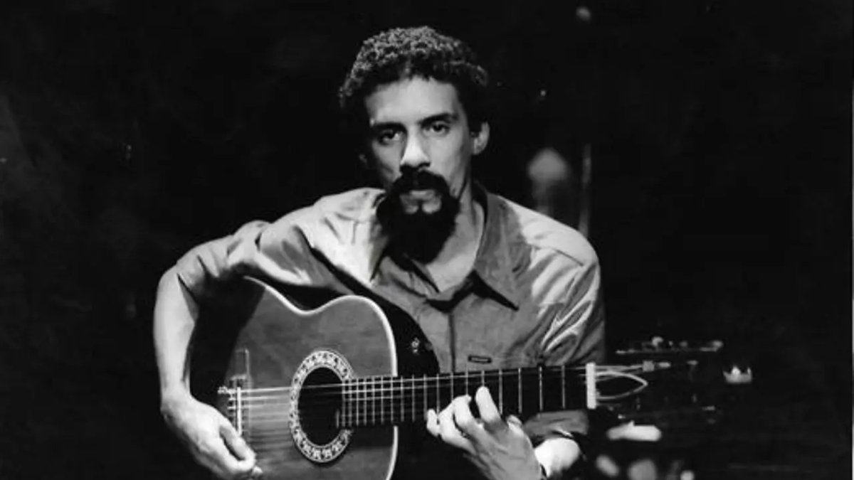 g1's tweet image. É #FAKE que Gonzaguinha 'alertou o Brasil' contra Bolsonaro em entrevista à TV; vídeo foi manipulado com IA glo.bo/abqrm46