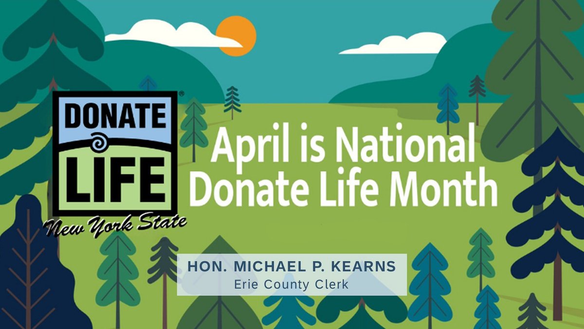 ErieCountyClerk's tweet image. 🎙️Catching Up with the Clerk — April Edition💙💚 

This month, we sit down with Sarah Diina of @weconnectlife, to talk about National Donate Life Month and the importance of registering as an organ, tissue and eye donor‼️

📽️ WATCH: u.peg.tv/s/pw9lnl

#DonateLifeMonth #DMV