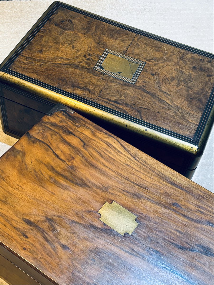 relovepreloved's tweet image. #woodensday #loveantiques #boxes