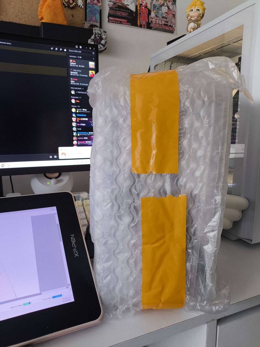 finalmente llegó mi dildou de temu 🥰