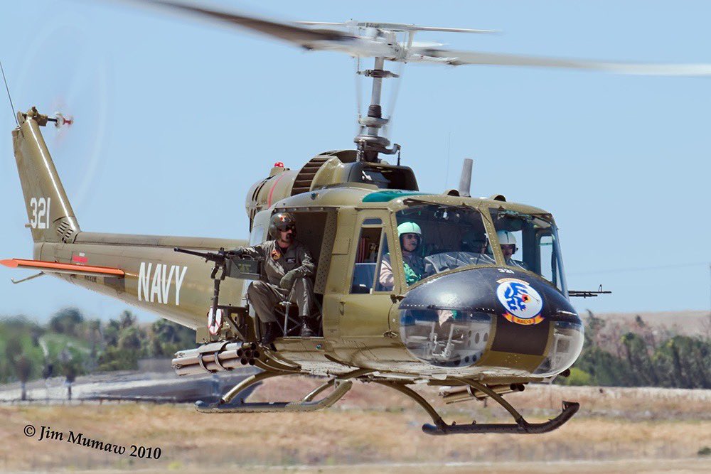 <a href="/TomcatJunkie/">TomcatJunkie🏴‍☠️</a> Huey’s rock. I helped restore this B model, worked on it and crewed it for over 10 years. It’s now resting in a fabulous museum inn Wyoming.