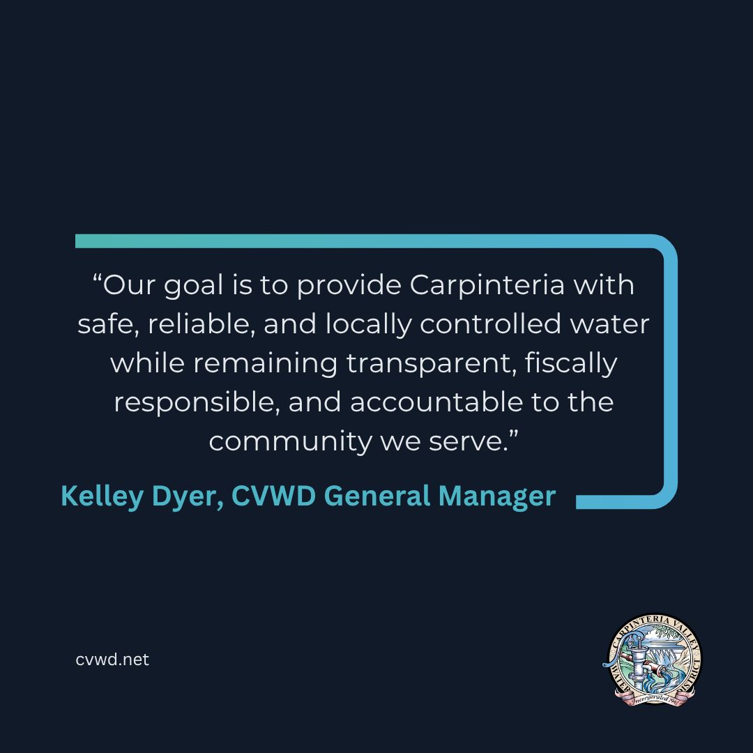 Carpinteria Valley Water District tweet media