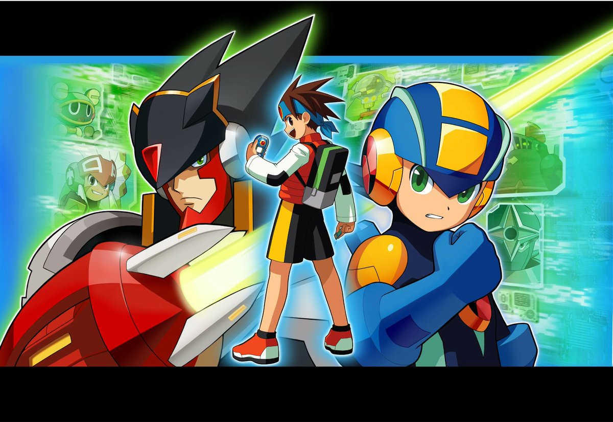 1987_Zero's tweet photo. Beginning the journey of Mega Man Battle Network 5: Team Colonel!
This game has always been one of my favorites of the BN series; let's see if it continues after playing it. 😁
#MegaMan #MegaManBattleNetwork #TeamColonel https://t.co/jU2akO2Avg