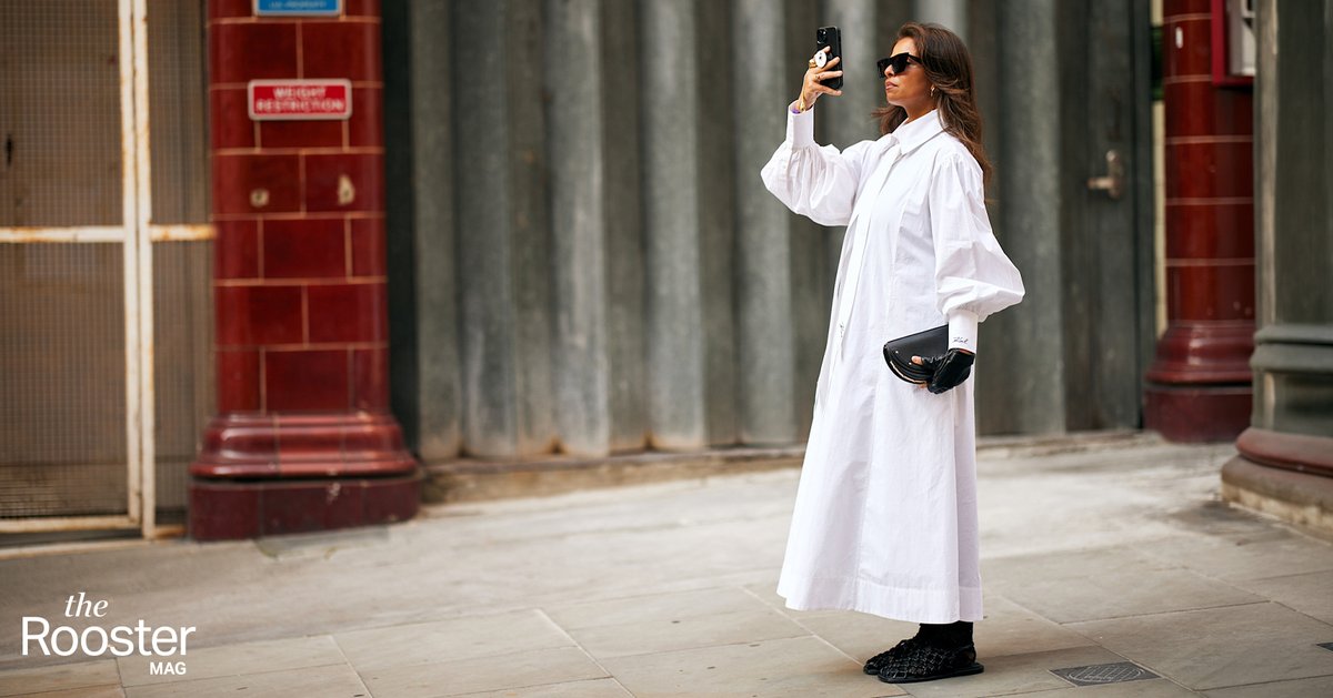 TheDoubleFshop's tweet photo. Shirt dress as new uniform: structure, ease, motion. Modern elegance distilled. Featured by The Rooster Mag

https://t.co/UwW5CMPE9Z https://t.co/veFFBbPITP