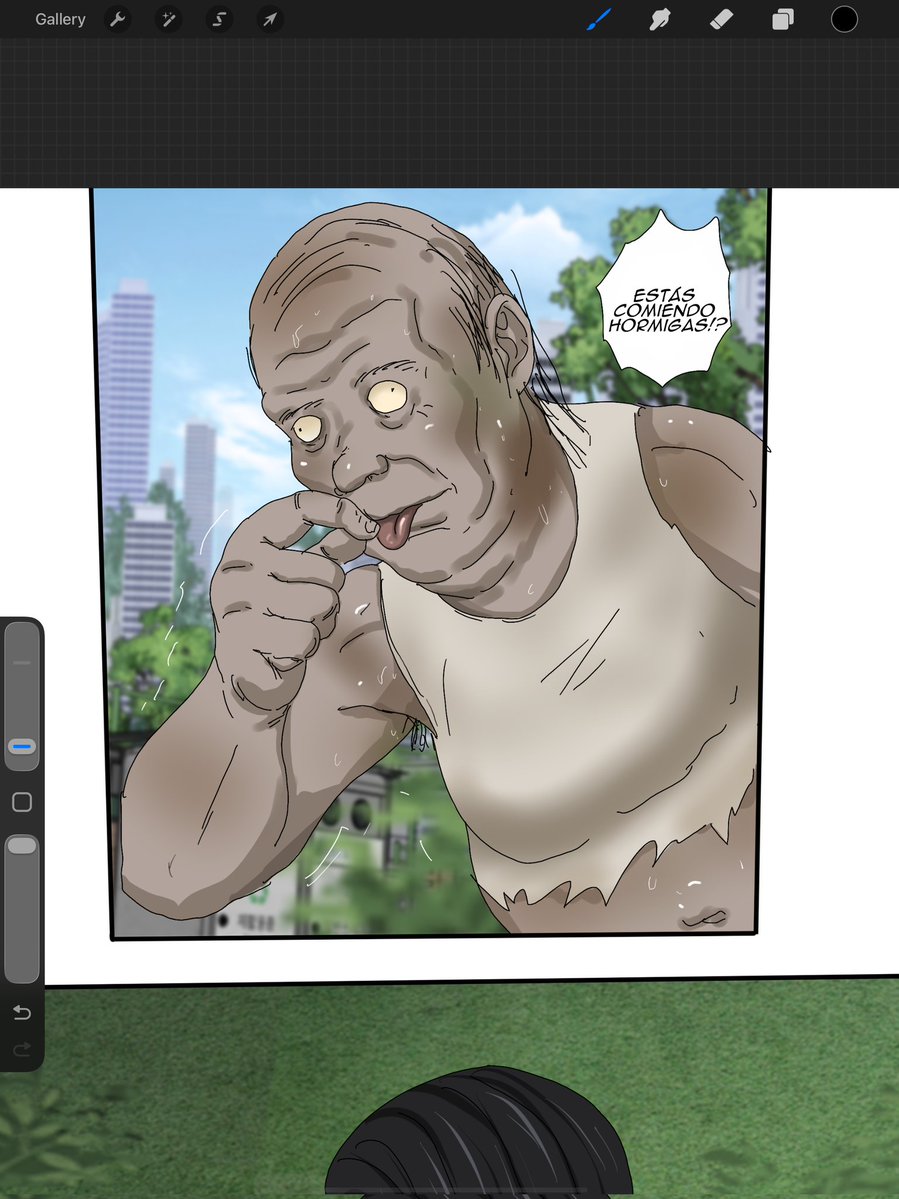 Ahora resulta que come hormigas xD