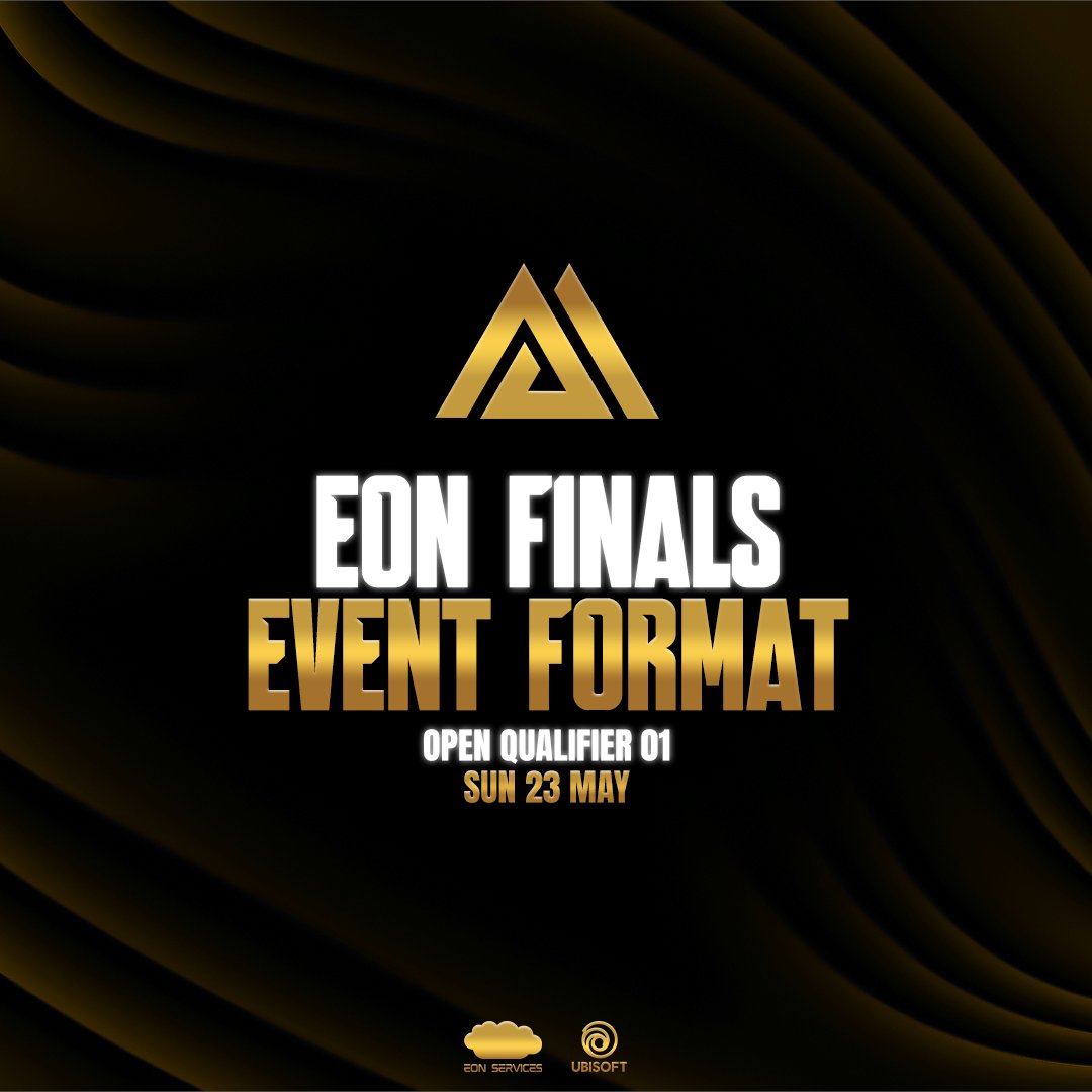 More information about EON FINALS 2026📢

EON Finals 2026
• 16 Teams
• 50€ Entry Fee
• 1500€ Prizepool
• Group Stage (Single Round-Robin, Bo3)
• Playoffs (Double Elimination, Bo3 &amp; Bo5)

Open Qualifiers
• May 23rd &amp; May 30th, 2026
• Single Elimination Bracket (Bo1)
•
