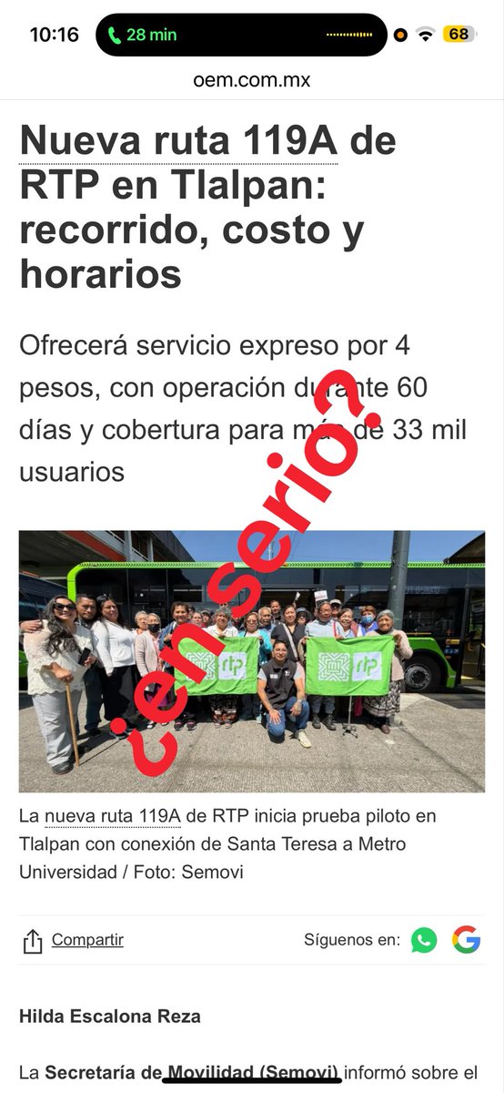 sttpcdmx's tweet photo. La @RTP_CiudadDeMex anuncia  “nueva ruta” sin tener condiciones para ello, saco buses de otras rutas para hacerlo. Así opera el director @DanielArcosRTP tapa un hoyo destapando más!
Nosotros sí sabemos de transporte y servicio a @GobCDMX at’n
@ClaraBrugadaM @LaSEMOVI https://t.co/mosQcITUMr