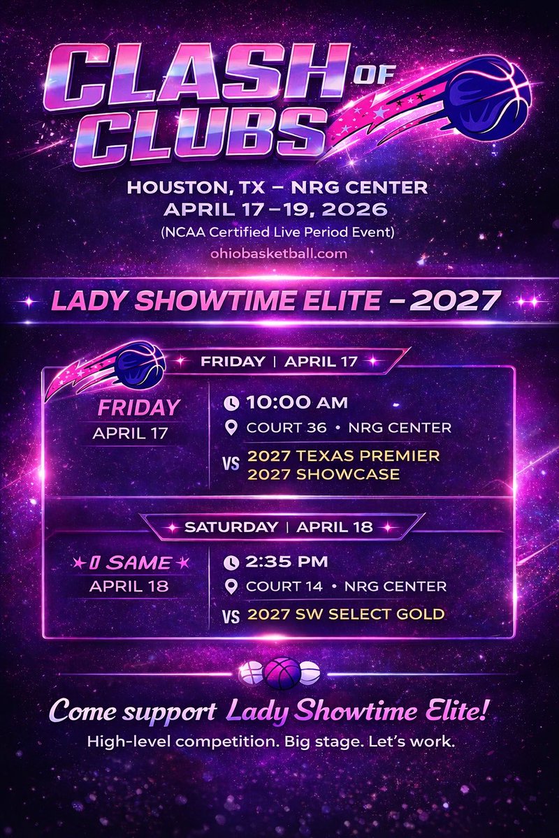 Lady Showtime Elite 2027 #3stripesgold tweet media