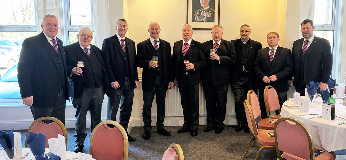 DepGSCheshire's tweet photo. Had a fantastic day with a healthy number of colleagues from Cheshire, at the Derbyshire combined Craft and Royal Arch AGM on Saturday. A great opportunity to visit a neighbouring Province for their important day! https://t.co/7VIVK5qOjm