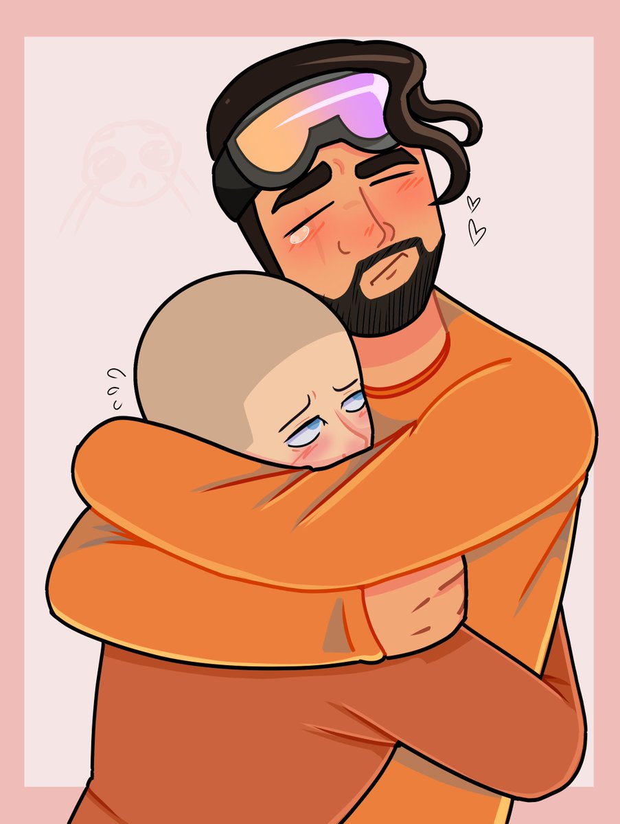 Day 4: Hope 🧥🌧️
Scribbled this quickly but I like to think Mirage would've been extremely protective and gentle w Wraith during all. that :(
 #MiraithWeek #ApexLegends <a href="/MiraithWeek/">Miraith Week 💜💛</a>