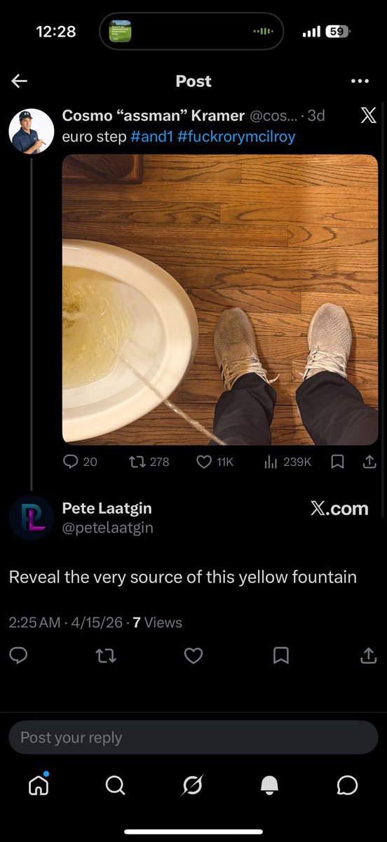 Cosmo “assman” Kramer tweet media