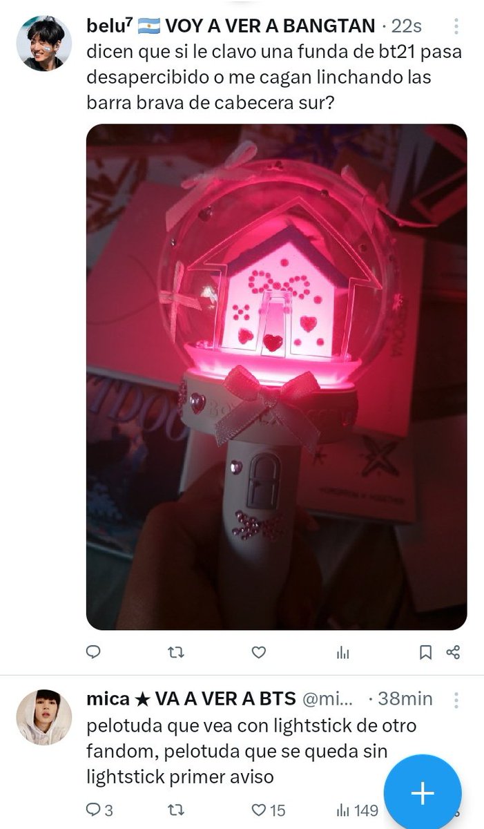 belu⁷ 🇦🇷 VOY A VER A BANGTAN tweet media